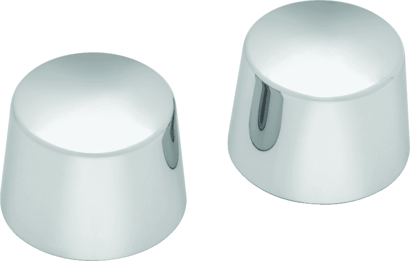 Kuryakyn — Kuryakyn Front Axle Nut Caps Chrome - view 1