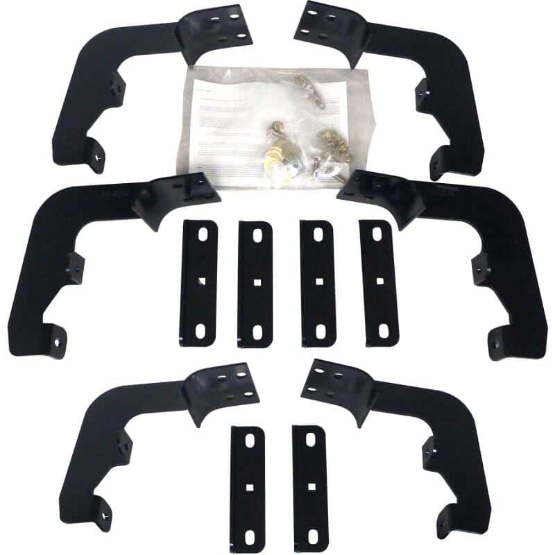 Westin — Westin 2015-2018 Chevrolet/GMC Colorado/Canyon Crew Cab Premier Oval Nerf Step Bar Mount Kit - Black
Nerf/StepBarMntKt - view 1