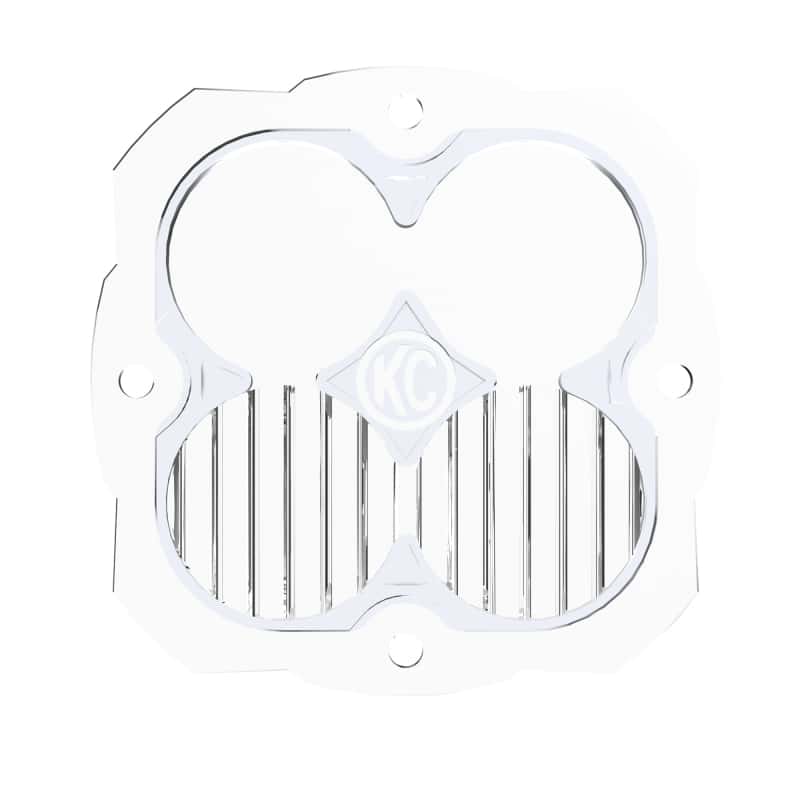 KC HiLiTES — KC HiLiTES FLEX ERA 4 Combo Beam Lens Replacement (ea) - Clear - view 1