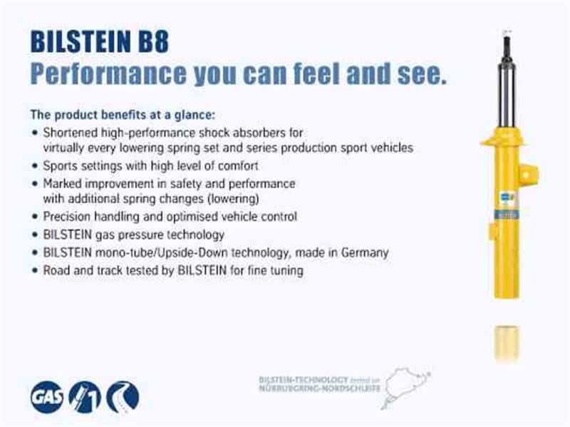 Bilstein — Bilstein 5100 Series 2018 Jeep Wrangler JL Rear Shock Absorber (For Rear Lifted Height 2-3in)
Shock - view 2