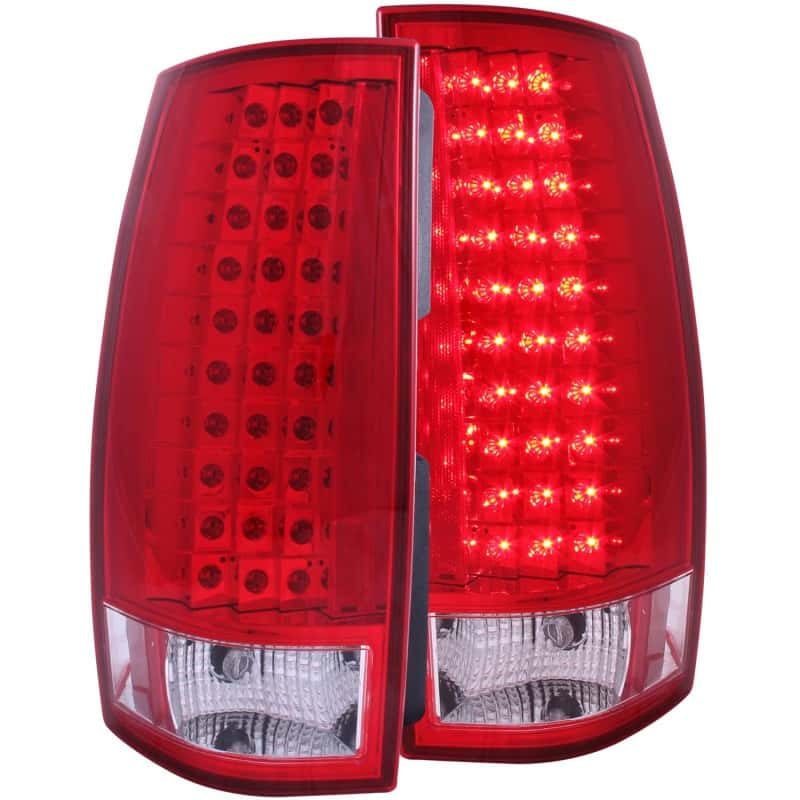 ANZO — ANZO 2007-2014 Chevrolet Suburban LED Taillights Red/Clear G4
TailLightSet - view 1