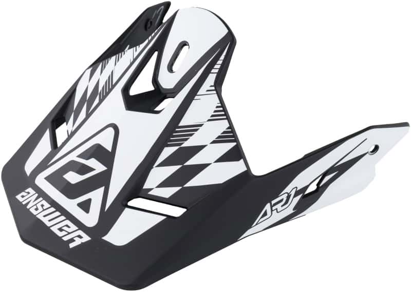 Answer — Answer AR1 Sweep Visor Black/White - view 2