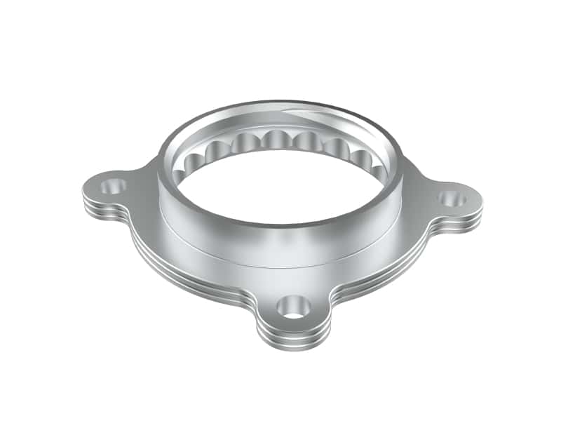 aFe — aFe 21-24 Lexus IS350 3.5L V6 Silver Bullet Throttle Body Spacer
Throttle Body Spacer - view 3