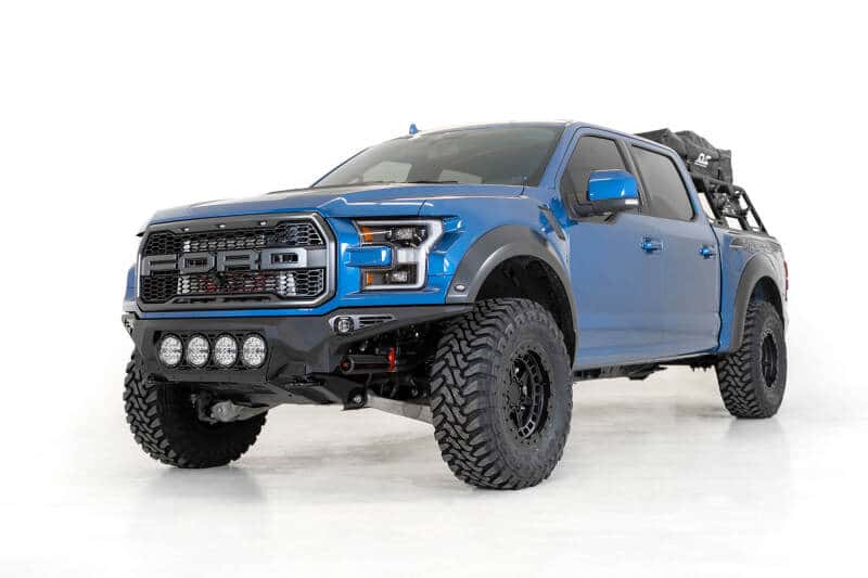 Addictive Desert Designs — Addictive Desert Designs 17-20 Ford F-150 Raptor Bomber Front Bumper w/ 4 Rigid 360 6in Round Mounts
Bumper- Front
Bumpers - view 10