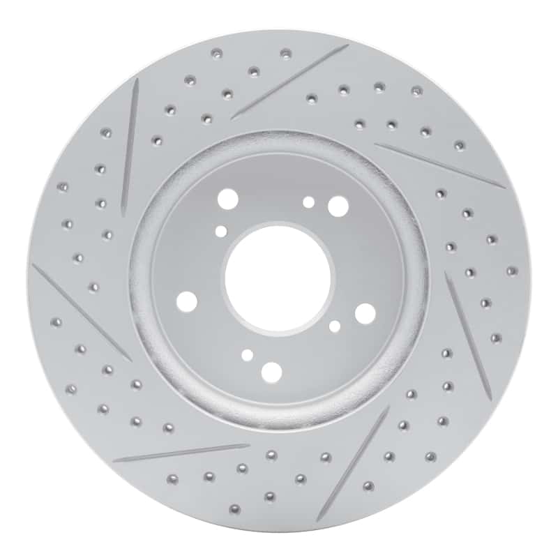 R1 Concepts — R1 07-16 Acura Rdx Front Right Drilled & Slotted Geo-Carbon Rotor - view 5