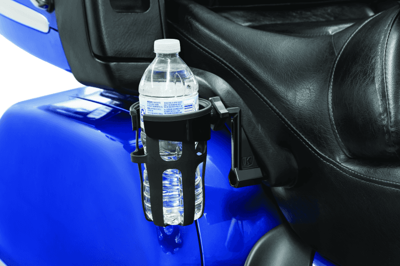 Kuryakyn — Kuryakyn Reflex Drink Holder 01-17 GL1800 Passenger Mount Black - view 2