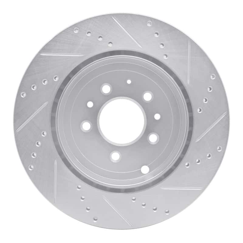 R1 Concepts — R1 07-15 Mazda CX-9 Rear Left Drilled & Slotted Silver Brake Rotor
R1 Brake Rotor Drill - view 5