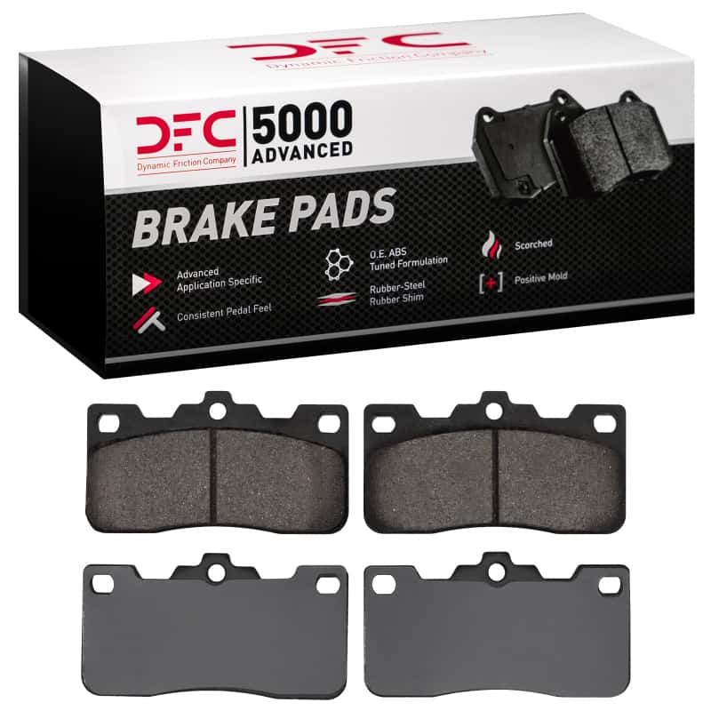 DFC — DFC 83-84 Toyota Cressida Rear 5000 Advanced Ceramic Brake Pads
DFC Brake Pad Set - view 4