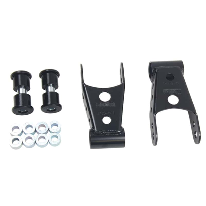Belltech — Belltech SHACKLE KIT 15-16 Ford F150 (All Cabs Short Bed Only) 4WD 1in / 2in Rear Drop
SHACKLE KIT - view 3