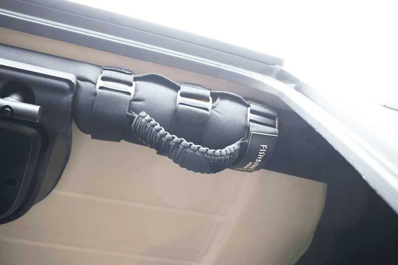 Fishbone Offroad — Fishbone Offroad Paracord Grab Handles w/Three Straps - Black - view 2