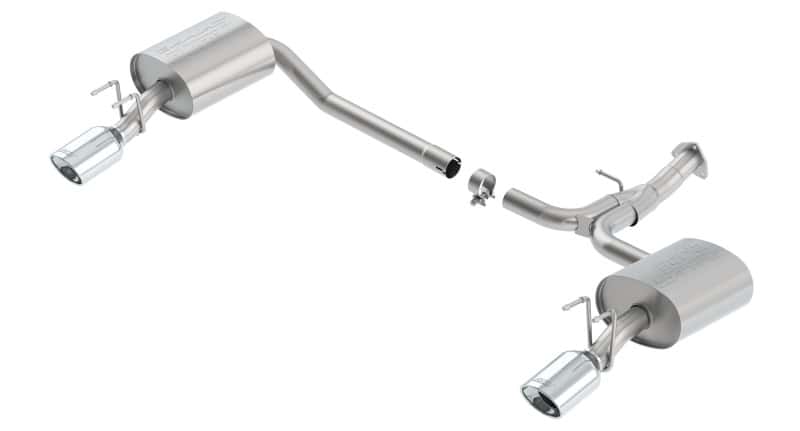 Borla — Borla 16-17 Honda Accord Axle-Back S-Type Exh 2.25in To Muffler Dual 2.0in Out 4.25in x 3.5in Tip
Axle-Back System - view 2