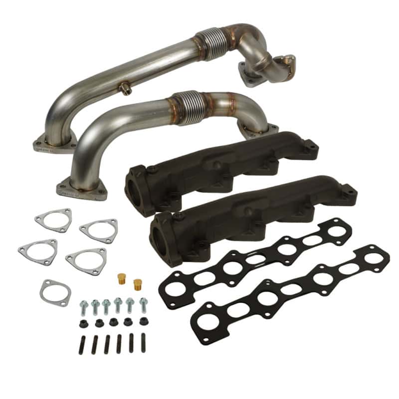 BD Diesel — BD Diesel 08-10 Ford F-250/F-350/F-450/F-550 Powerstroke 6.4L Up Pipes Kit w/Manifold Set
UP-PIPES & MANIFOLDS
Exhaust Manifold - view 2