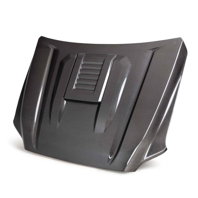 Seibon — Seibon 2024+ Toyota Tacoma TR-Style Carbon Fiber Hood - view 1