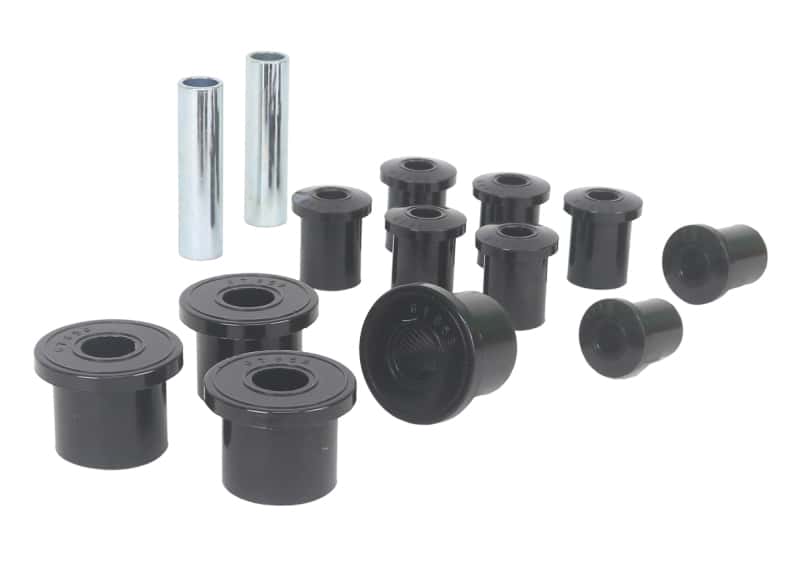Whiteline — Whiteline 1981-1985 Jeep Scrambler Rear Leaf Spring & Shackle Bushings
Bushing Kit - view 1
