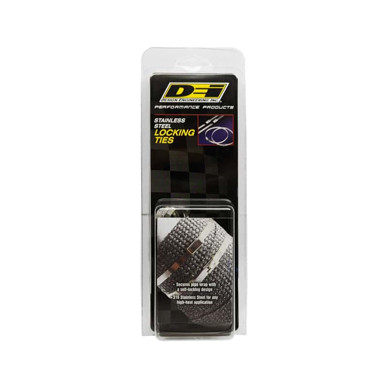DEI — DEI Stainless Steel Locking Tie 8in - 8 per pack
Heat Shield Tie - view 7