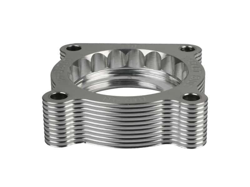 aFe — aFe 07-12 Dodge 1500 / 07-12 Dodge Dakota V6 3.7L Silver Bullet Throttle Body Spacer - Silver
Throttle Body Spacer - view 2