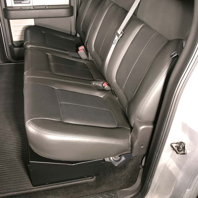 Tuffy Products — Tuffy Ford F150 Supercrew Underseat Lockbox Full Length W/ Keyed Lock
Lockbox - view 2