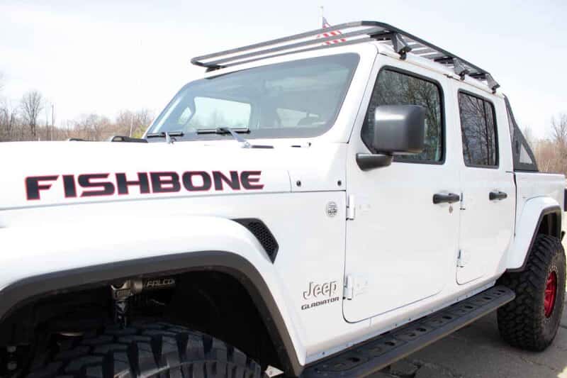 Fishbone Offroad — Fishbone Offroad 2020+ Jeep Gladiator Chase Rack W/Molle Panel - view 18