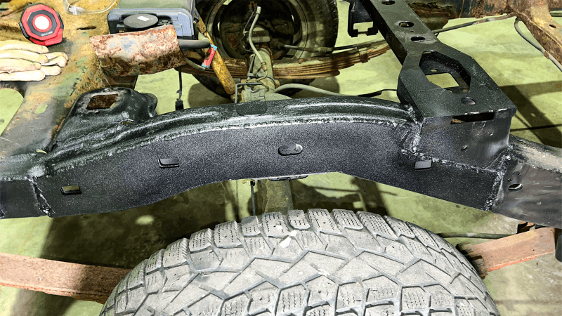 RustBuster — Rust Buster 2004-2012 GM Colorado & Canyon Crew Cab Rear Over Axle Frame Section - Left - view 2