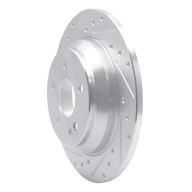 R1 Concepts — R1 16-23 Mercedes-Benz Viano (Mexico) Rear Left Drilled & Slotted Silver Brake Rotor
R1 Brake Rotor Drill - view 2