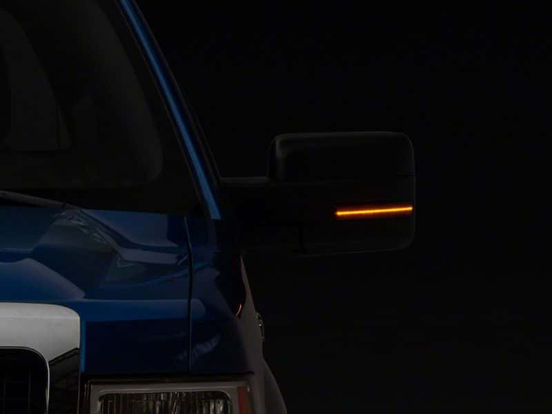 Raxiom — Raxiom 09-14 Ford F-150 Axial Series Sequential LED Mirror Mounted Turn Signals- Smoked
Lights - view 5
