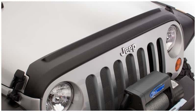 Bushwacker — Bushwacker 07-18 Jeep Wrangler Trail Armor Hood and Tailgate Protector Excl Power Dome Hood - Black
Trail Armor - view 3