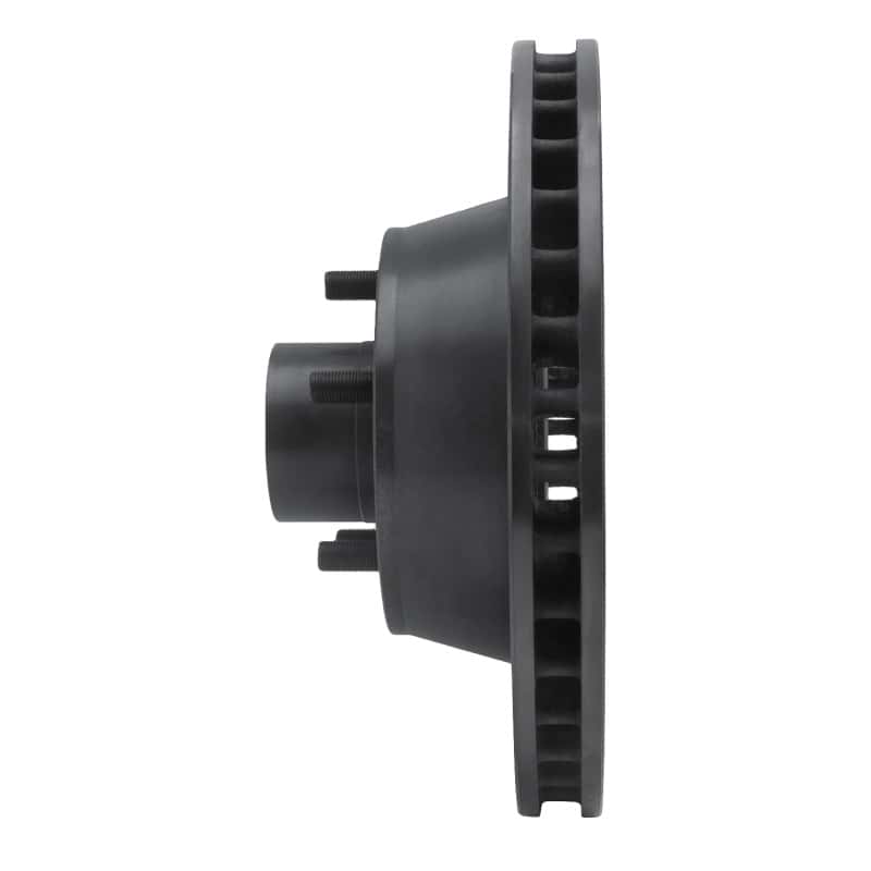 R1 Concepts — R1 71-81 Chrysler Newport Front Left Drilled & Slotted Black Brake Rotor
R1 Brake Rotor Drill - view 3