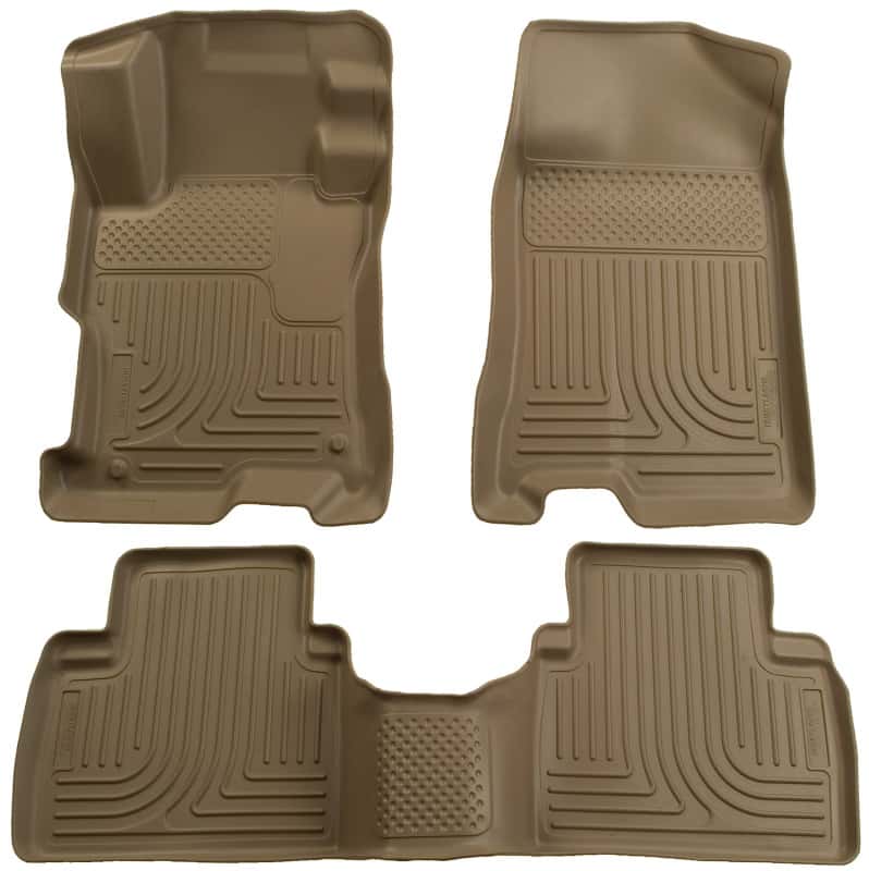 Husky Liners — Husky Liners 04-09 Toyota Prius WeatherBeater Combo Tan Floor Liners
Floor Liners - view 1
