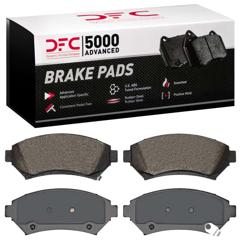 DFC — DFC 97-05 Buick Regal Front 5000 Advanced Semi Metallic Brake Pads
DFC Brake Pad Set - view 4