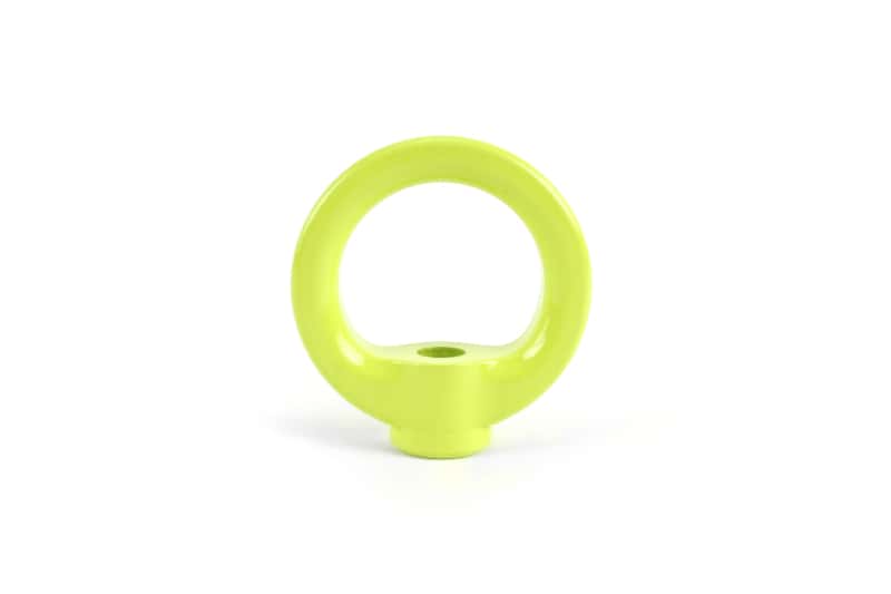 Perrin Performance — PERRIN Tow Hook Upgrade Kit - Neon Yellow (For PERRIN License Plate Relocates Only) - view 2
