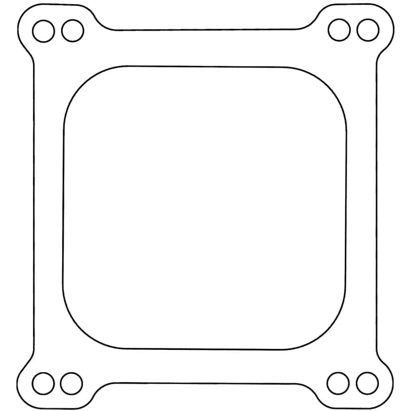 Cometic Gasket — Cometic Holley 4 Barrel 4150 Style .047in Fiber Carburetor Gasket - 4.500in x4.500in - Open Plenum
Carburetor Gasket - view 2
