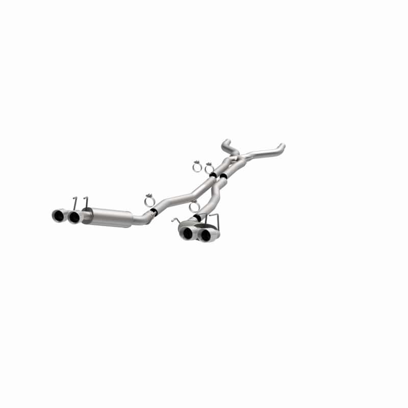Magnaflow — MagnaFlow 13 Chevy Camaro V8 6.2L S/C Quad Split Rear Exit Cat Back Perf Exhaust
Cat-Back - view 21