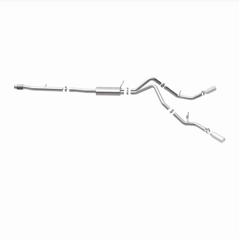 Magnaflow — Magnaflow 14 Chev Silverado V8 5.3L CC/EC Cab Dual Split Behind Rear Tires Exit SS Cat Back Perf Exh
Cat-Back - view 17