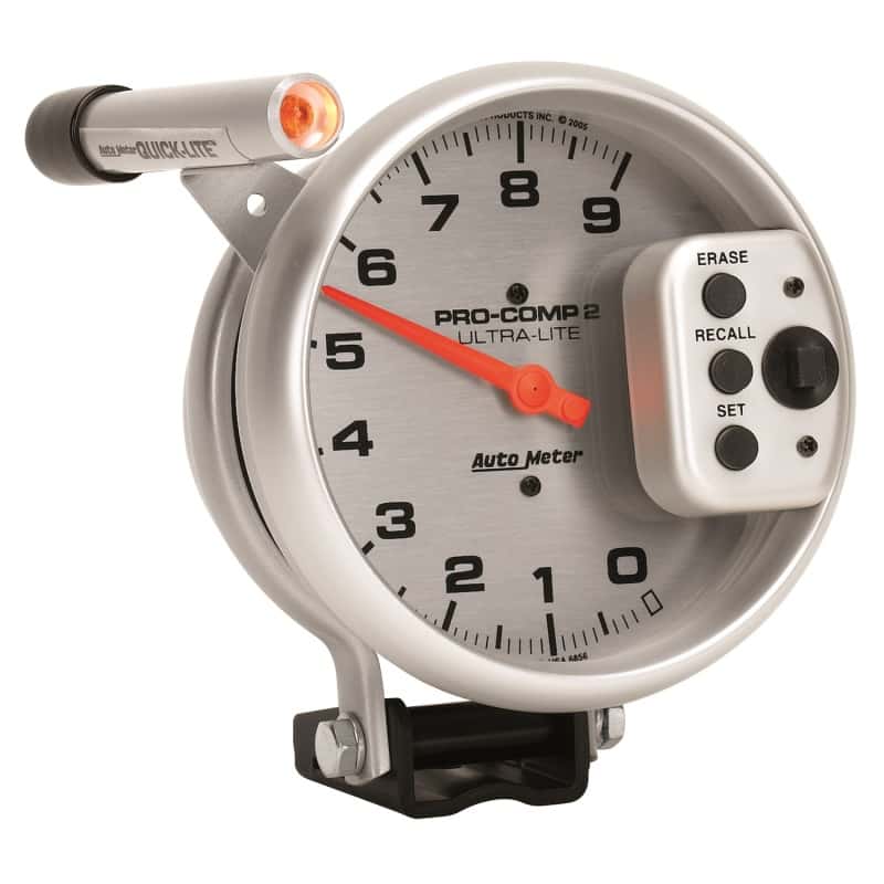 AutoMeter — Autometer Ultra-Lite 5 inch 9000 RPM Single Range w/ Shift-Lite and Memory Tachometer
5" TACH, 9,000 RPM, - view 8