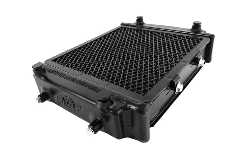 CSF — CSF 2015+ Volkswagen Golf/GTI (VAG MQB) Quadruple Pass DSG Water/Auxiliary Engine Radiator
CSF Radiator - view 1