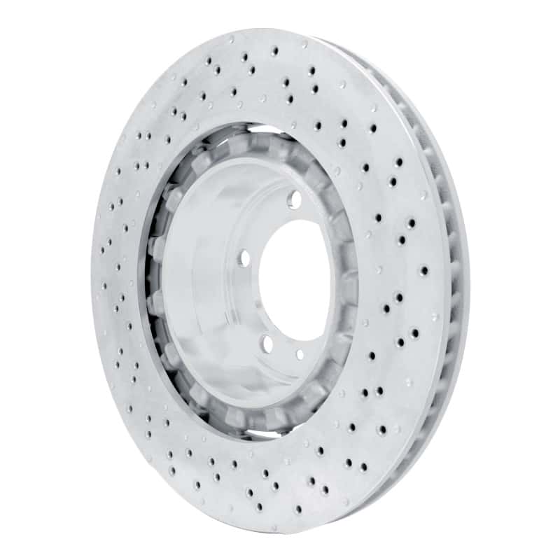 DFC — DFC 16-23 Porsche 718 Cayman Left Rear Drilled Hi-Carbon Alloy Geomet Coated Rotor
DFC Brake Rotor - view 4