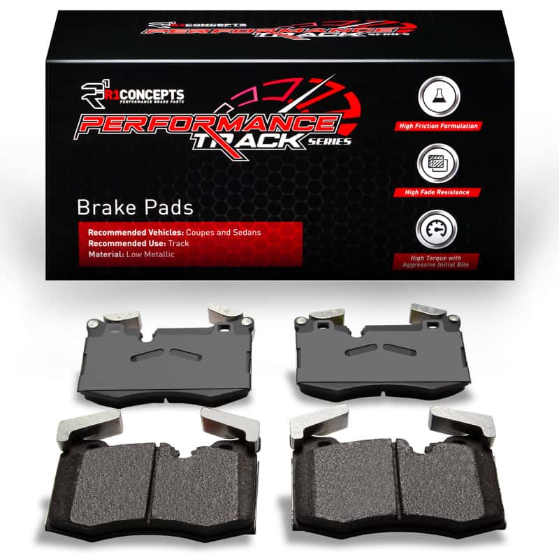 R1 Concepts — R1 09-14 Mini Cooper (Excl Clubman) Front Track/Street Brake Pads - view 1
