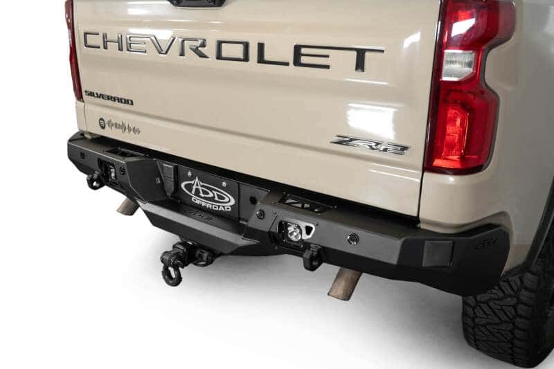 Addictive Desert Designs — Addictive Desert Designs 2022+ Chevy/GMC 1500 Stealth Fighter Rear Bumper
Bumper- Rear - view 20