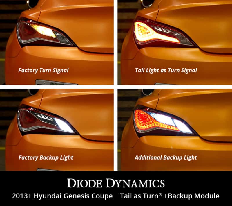 Diode Dynamics — Diode Dynamics 13-16 Hyundai Genesis Coupe Tail as Turn +Backup Module (USDM) Module Only - view 5