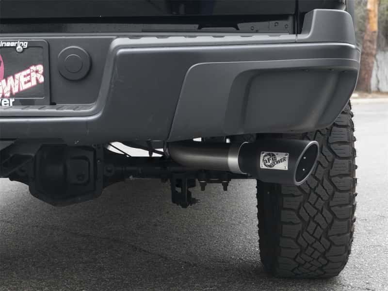 aFe — aFe Mach Force-XP Exhaust 3in CB SS 15-17 GM Colorado/Canyon 2.5L/3.6L Side Exit w/ Black Tip
Cat-Back Exhaust - view 9