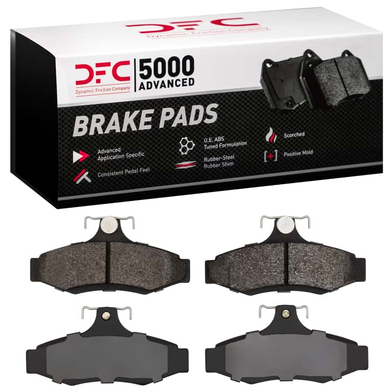 DFC — DFC 97-04 Daewoo Leganza Rear 5000 Advanced Semi Metallic Brake Pads
DFC Brake Pad Set - view 1