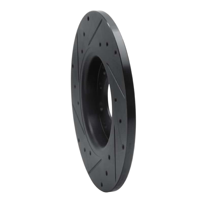 R1 Concepts — R1 2014-2022 Chrysler 200 Rear Right Drilled & Slotted Black Brake Rotor
R1 Brake Rotor Drill - view 4