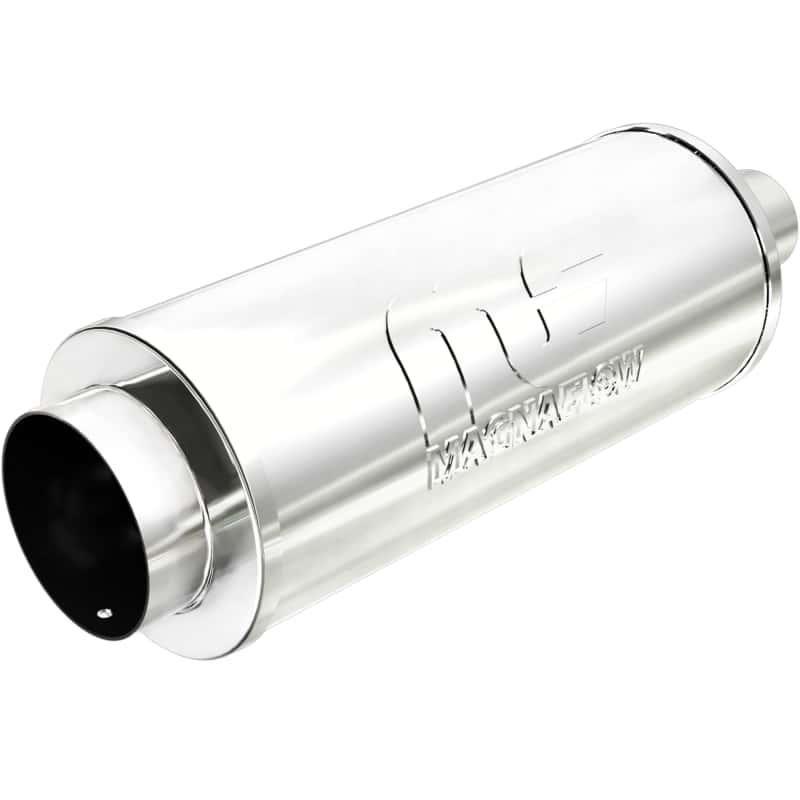 Magnaflow — MagnaFlow Muffler W/Tip Mag SS 14X6X6 2.25/4.
Straight Through - view 2