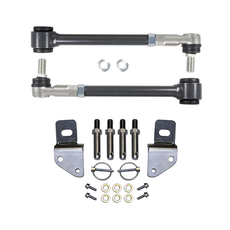 Synergy Mfg — Synergy 07-18 Jeep Wrangler JK/JKU Front Sway Bar Quick Disconnect Kit - view 1