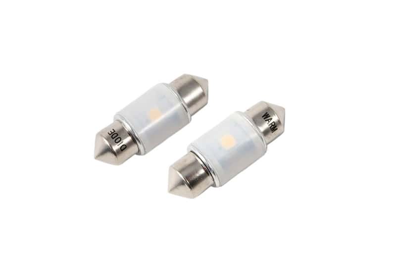 Diode Dynamics — Diode Dynamics 31mm HP6 LED Bulb LED Warm - White (Pair) - view 1