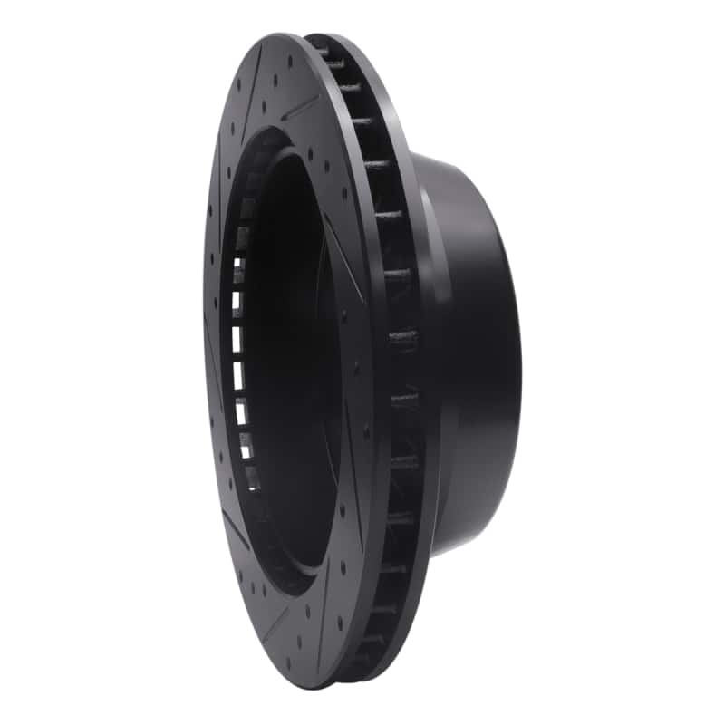 R1 Concepts — R1 00-14 Cadillac Escalade ESV Rear Right Drilled & Slotted Black Brake Rotor
R1 Brake Rotor Drill - view 4