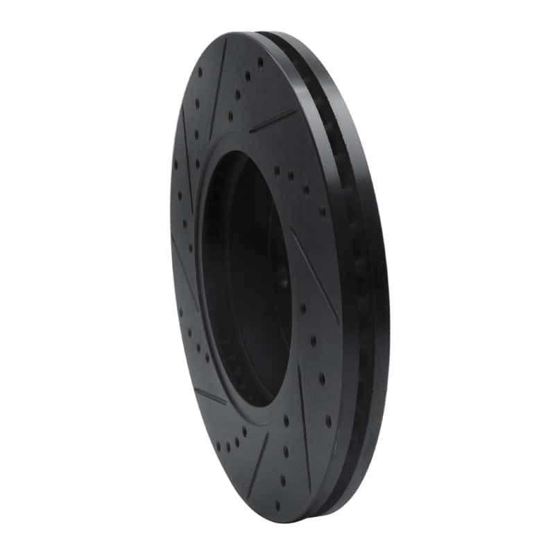 R1 Concepts — R1 15-20 Chevrolet Colorado Front Right Drilled & Slotted Black Brake Rotor
R1 Brake Rotor Drill - view 4