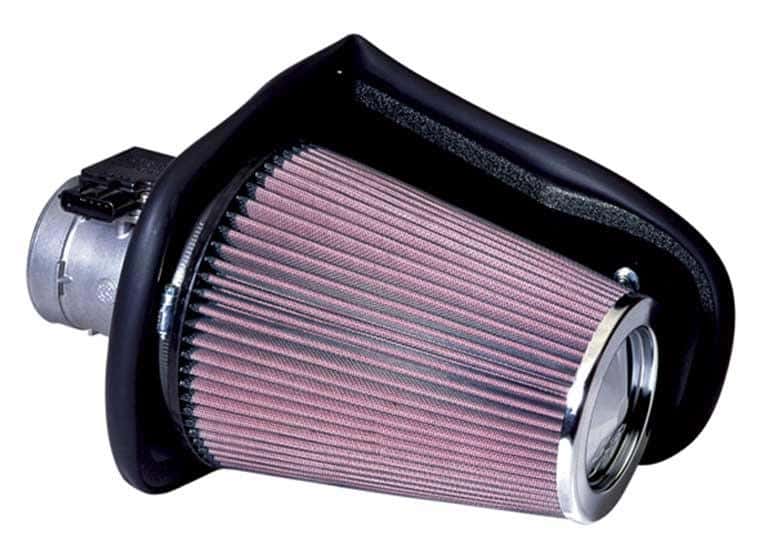 K&N Engineering — K&N 03-04 Ford Mustang SVT Cobra V8-4.6L DOHC S/C Performance Intake Kit
Performance Air Inta
Air Intake System - view 3