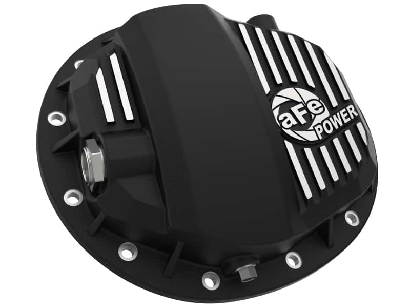 aFe — aFe Pro Series GMCH 9.5 Rear Diff Cover Black w/ Machined Fins 19-20 GM Silverado/Sierra 1500
Differential Cover - view 2