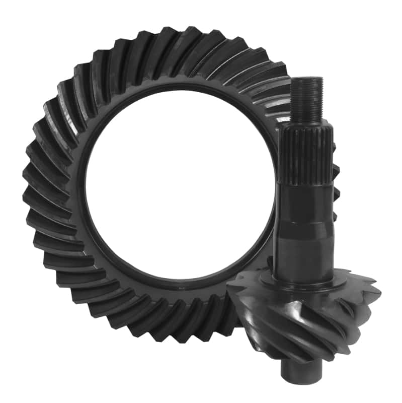 Yukon Gear & Axle — Yukon Gear High Performance Thick Gear Set For 10.5in GM 14 Bolt Truck in a 4.56 Ratio
Ring & Pinion Set 
Ring/Pinion Set - view 4
